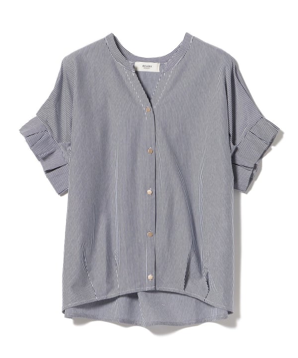 BEAMS HEART（ビームス ハート）スキッパーネック カットソー（T