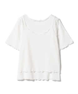 BEAMS HEART / レイヤード キャミソール＆Tシャツ