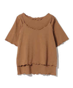 BEAMS HEART / レイヤード キャミソール＆Tシャツ