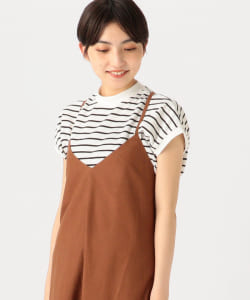 BEAMS HEART / ハイネック フレンチ プルオーバー カットソー