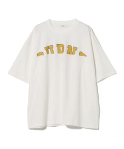 リメイク風 ロゴプリントTシャツ