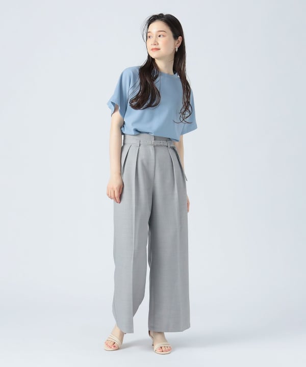 BEAMS HEART（ビームス ハート）バックラッフル プルオーバー（T
