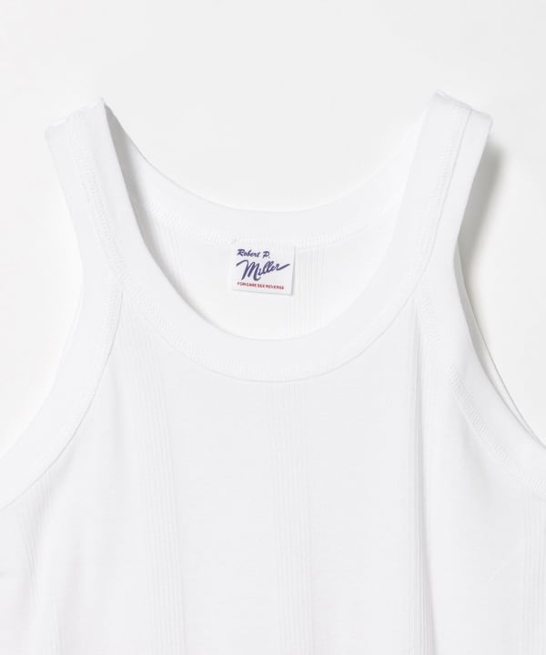 MILLER / パネルリブ タンクトップ