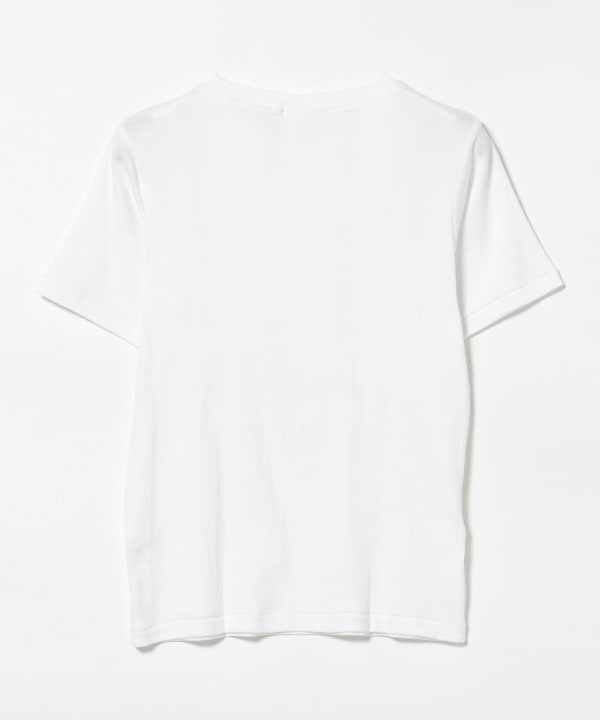 MILLER / パネルリブ クルーネック Tシャツ