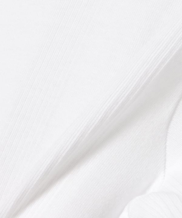 MILLER / パネルリブ クルーネック Tシャツ