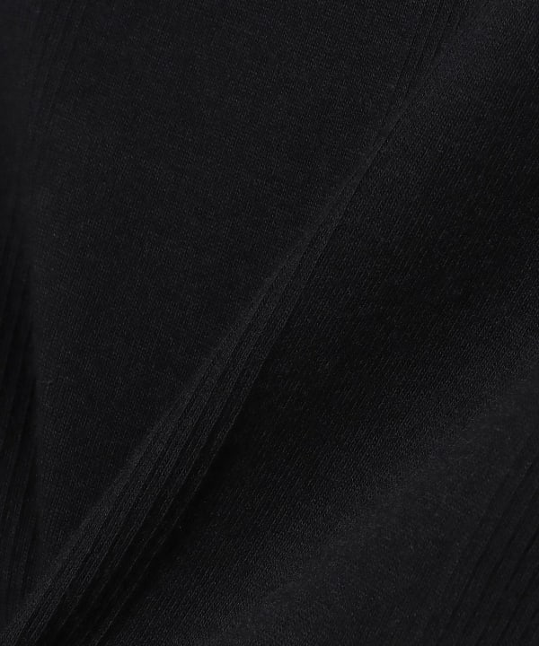 MILLER / パネルリブ クルーネック Tシャツ