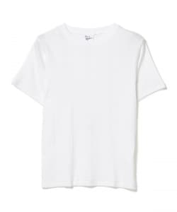 MILLER / パネルリブ クルーネック Tシャツ
