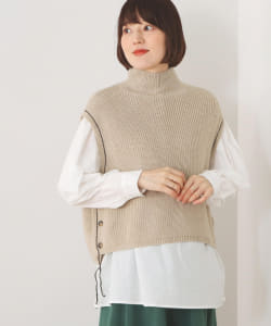 脇ライン ベスト ブラウス セット