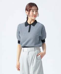 多件提花针织Polo衫