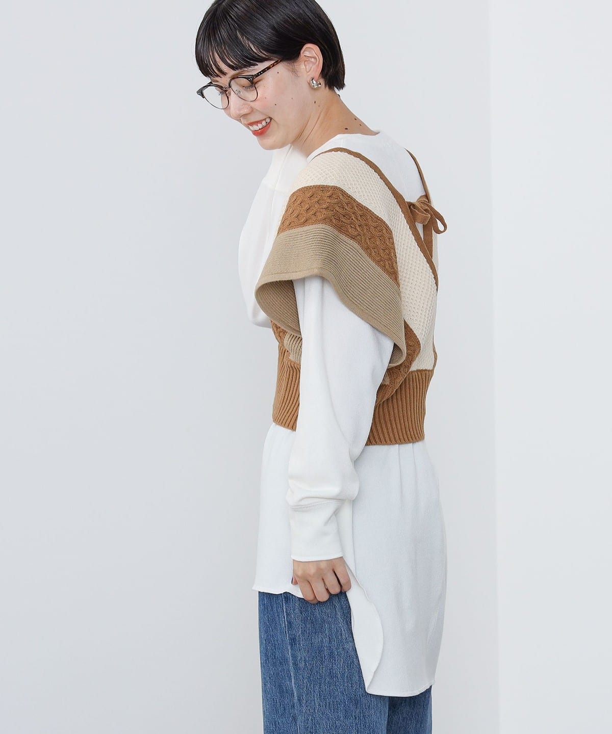 BEAMS HEART(ビームス ハート)カットプルオーバー ベスト BEAMS HEART(ビームス ハート)カットプルオーバー ベスト