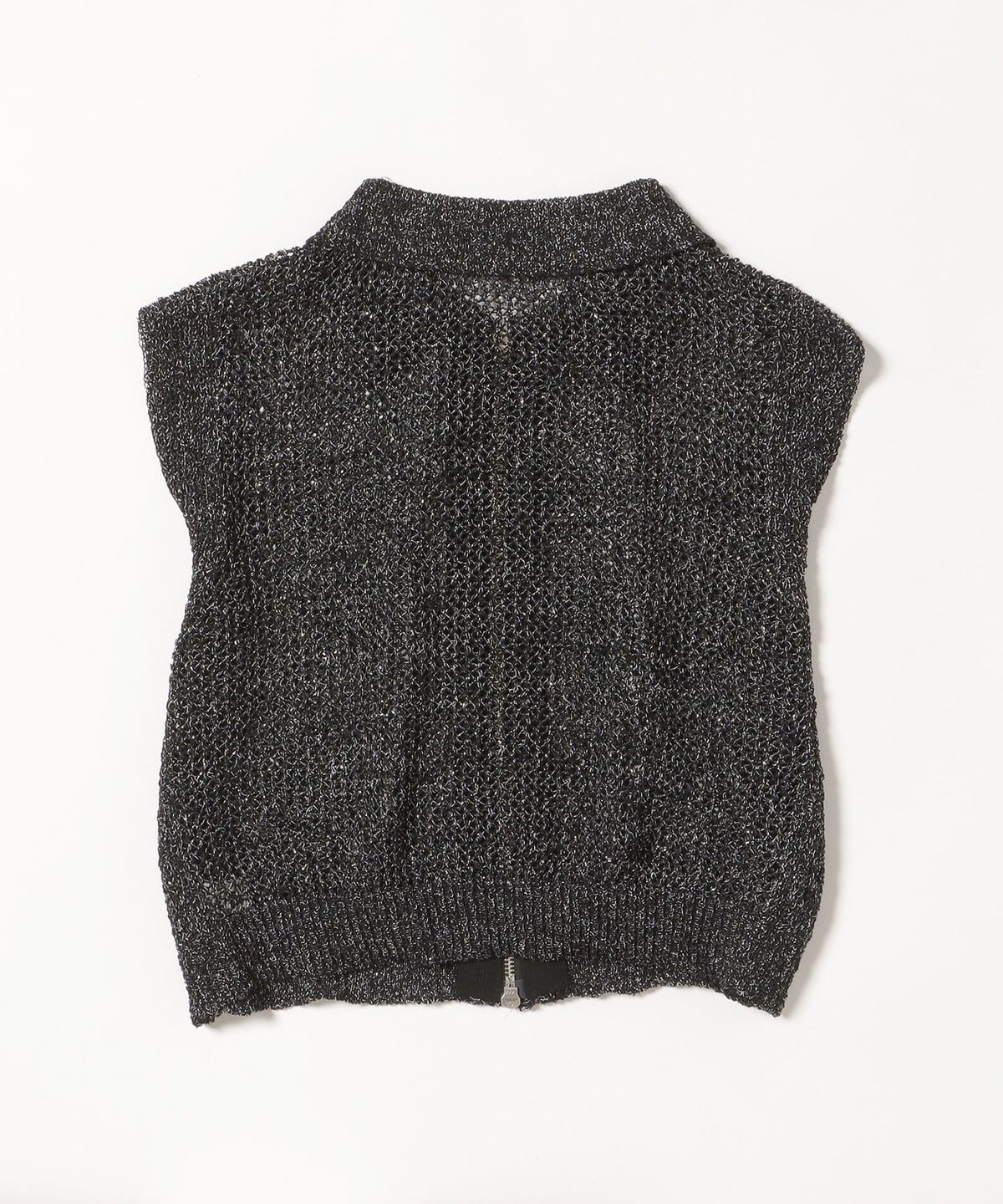 BEAMS PLUS（ビームス プラス）Zip Knit Polo Mesh（シャツ