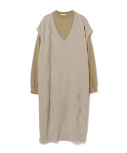 BEAMS HEART / ハイネック プルオーバー セット Vネック ベスト