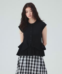 ギザ 切替 ニット