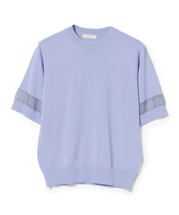 ウォッシャブル ニット Tシャツ 【マシンウォッシャブル対応】お手入れ楽々ニット