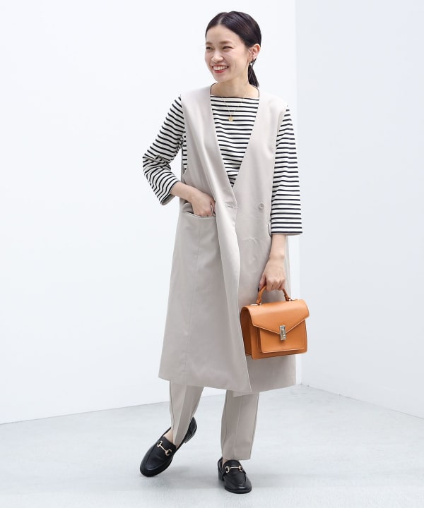 美品　ビームス ハート　ロングジレ 43060003286_C_2.jpg