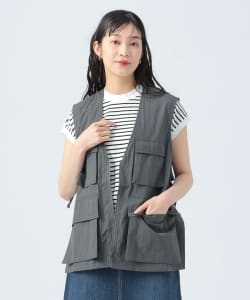 サイドリボン フィッシングベスト