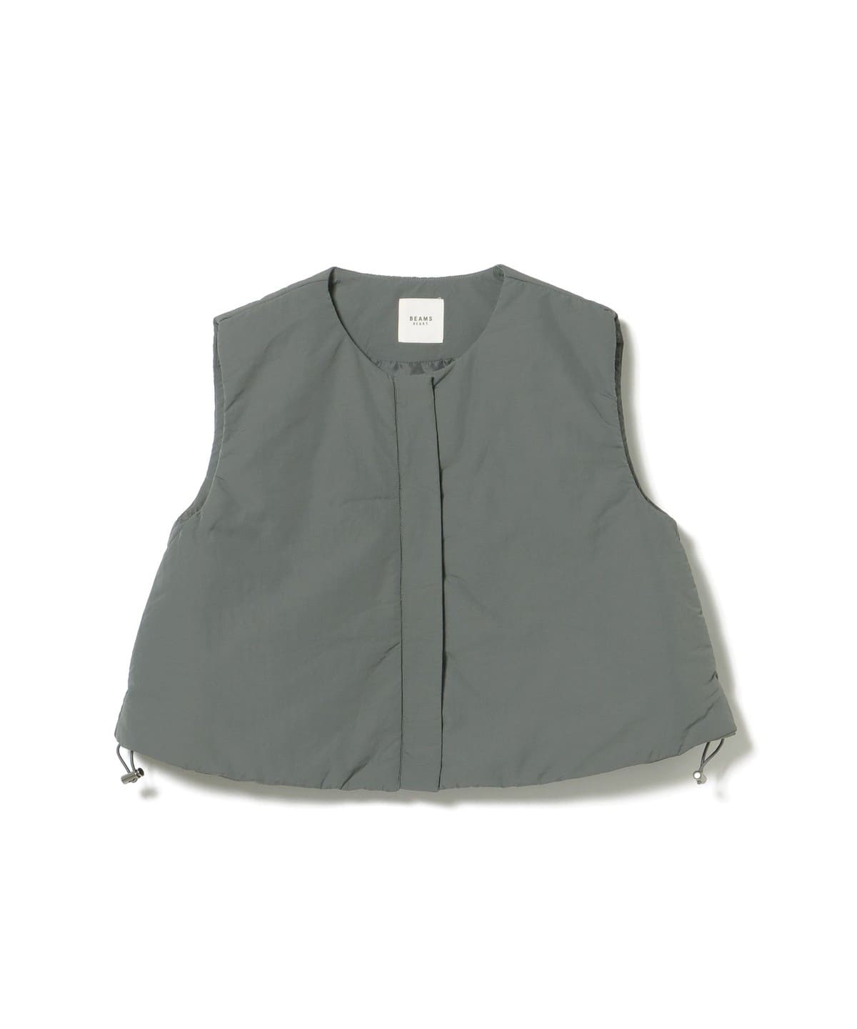 ナイロン パフ ベスト トップス WOMEN CHARCOAL ONE SIZE ナイロン パフ ベスト トップス WOMEN CHARCOAL ONE SIZE
