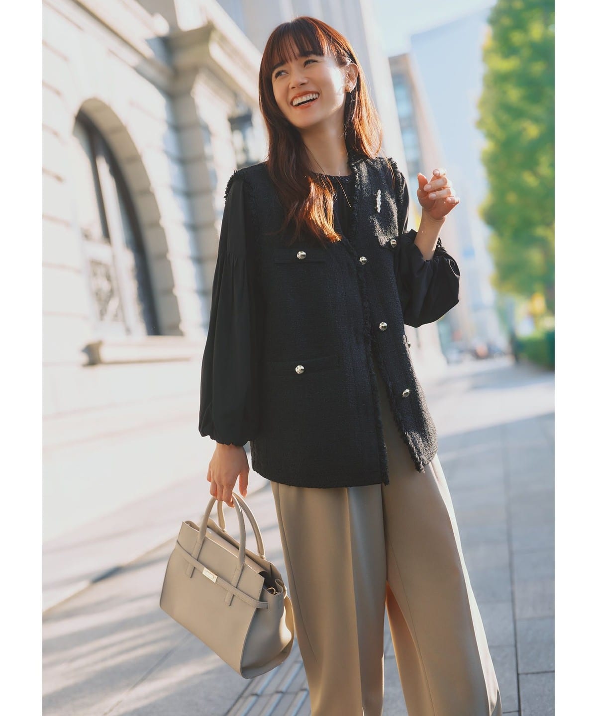 BEAMS ツイードベスト B:MING by BEAMS - 美品VERY 掲載!B:MING by BEAMS ツイードベスト Sの