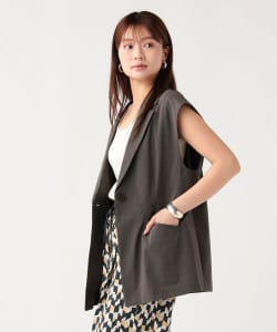 ヘザー ドライ ジレ（セットアップ対応）