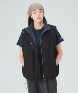 中綿 リバーシブル ベスト