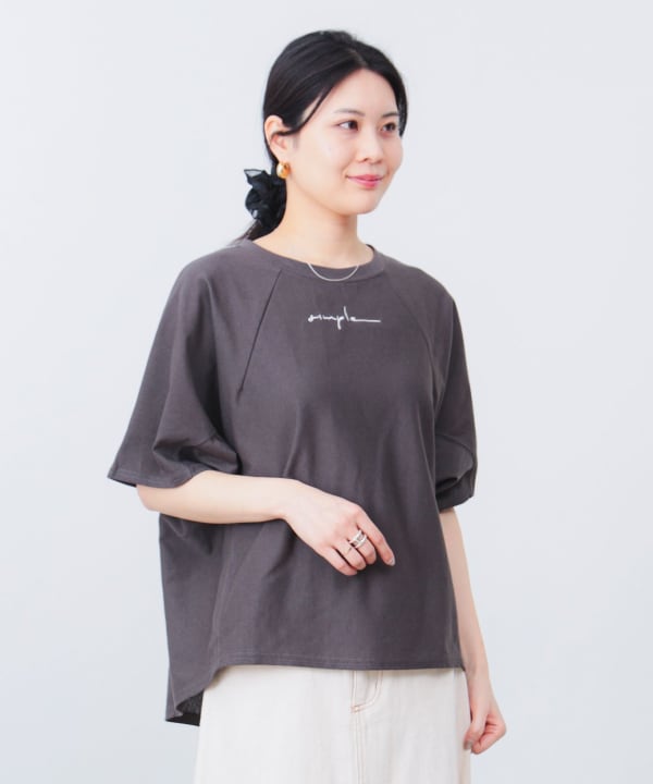 BEAMS HEART（ビームス ハート）【9/4値下げ】シンプル刺繍 T
