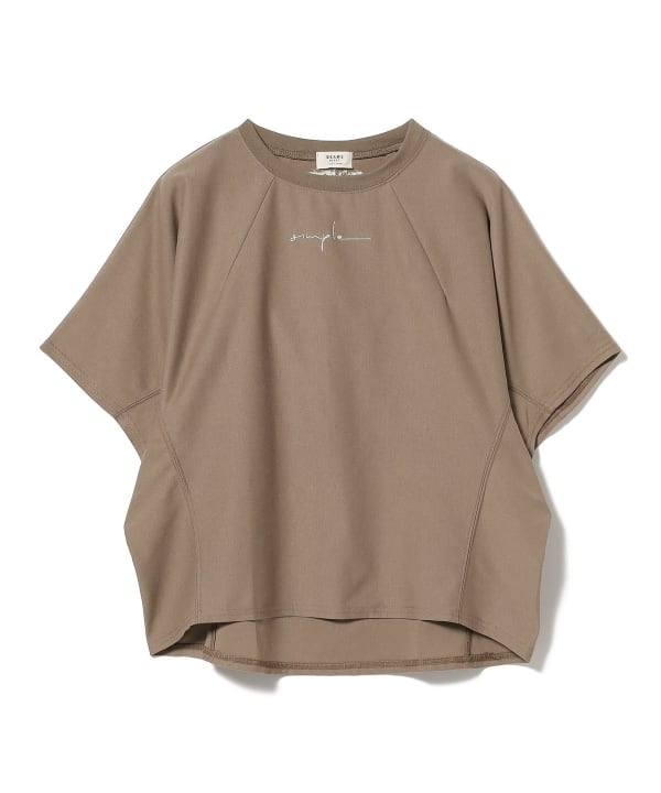 BEAMS HEART（ビームス ハート）シンプル刺繍 Tシャツ（Tシャツ