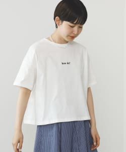 BEAMS HEART / 後ろタック ロゴTシャツ