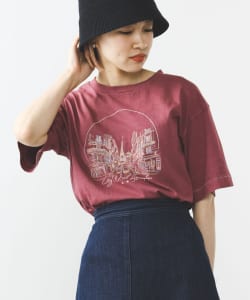 BEAMS HEART / カラフルプリント Tシャツ