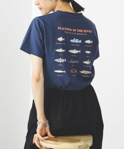 BEAMS HEART / アウトドア フィッシュ Tシャツ