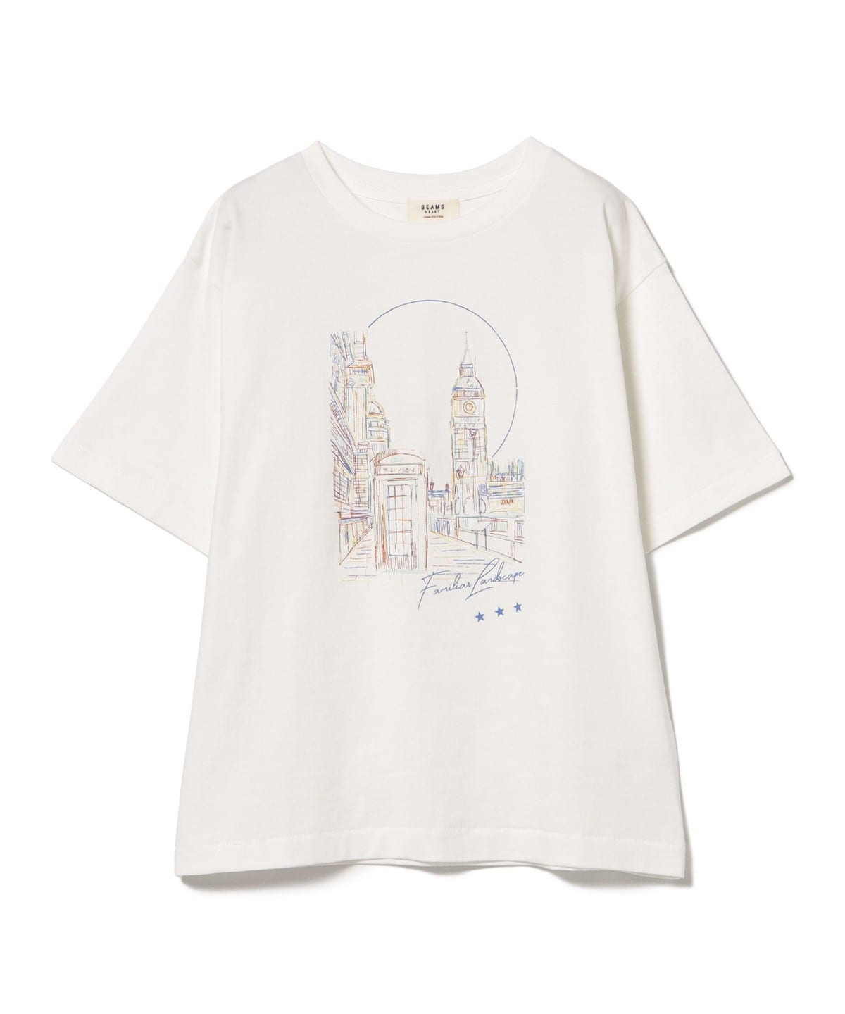 BEAMS HEART（ビームス ハート）カラフルプリントTシャツ（Tシャツ・カットソー プリントTシャツ）通販｜BEAMS