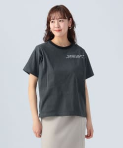 レタリングロゴ リンガーTシャツ
