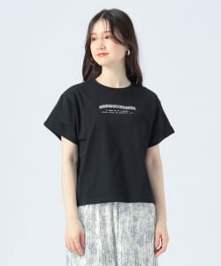 袖タック ハンド ロゴ Tシャツ