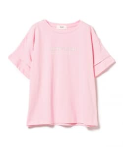 袖タック ハンド ロゴ Tシャツ