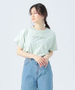 袖タック ハンド ロゴ Tシャツ