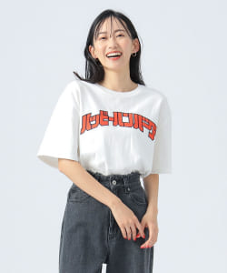 【EXCLUSIVE】ハッピーハンバーグ  カレッジ Tシャツ