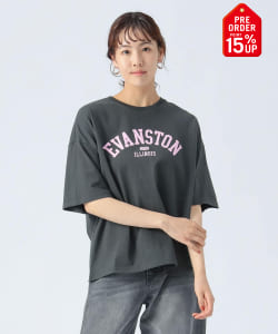 【+15%ポイントUP】フロッキー カレッジロゴ Tシャツ