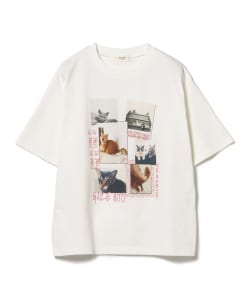 ネコ フォト コラージュ Tシャツ