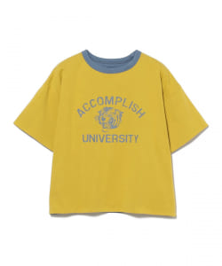 リバーシブル プリント Tシャツ