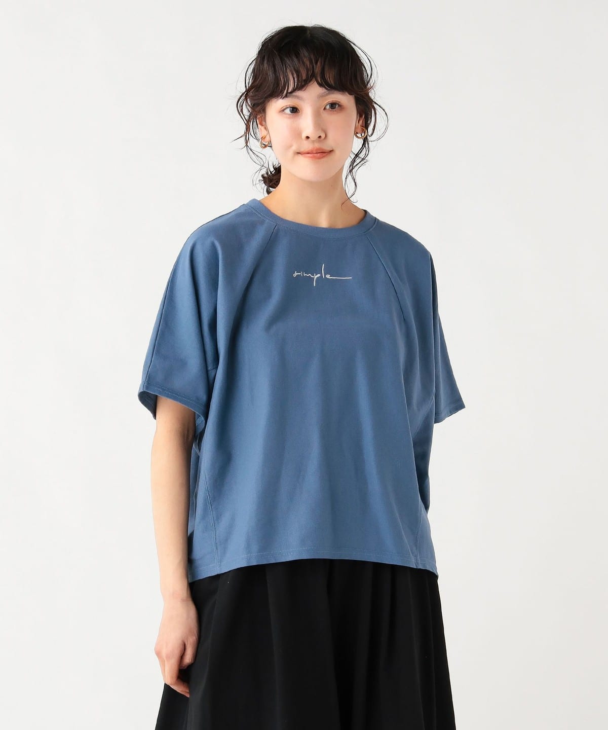 BEAMS HEART（ビームス ハート）シンプル 刺繍 Tシャツ（Tシャツ