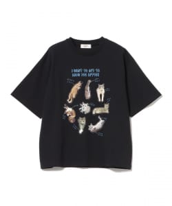 ネコ フォトコラージュ Tシャツ