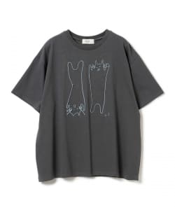 アートネコ 刺繍 Tシャツ