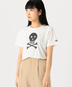 ＜WOMEN＞BEAMS HEART / フロッキースカル Tシャツ