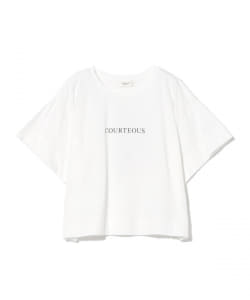 BEAMS HEART / バックプリント Tシャツ