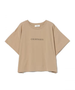 BEAMS HEART / バックプリント Tシャツ