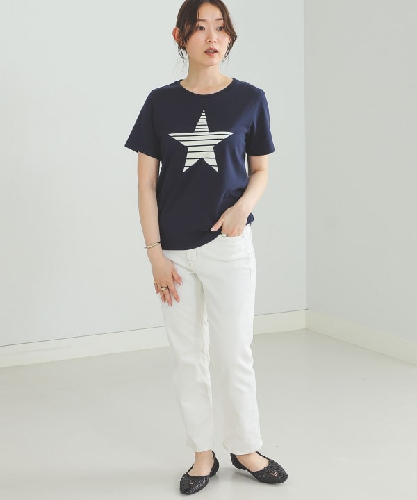 BEAMS HEART（ビームス ハート）BEAMS HEART / スター フロッキー Ｔシャツ（Tシャツ・カットソー Tシャツ）通販｜BEAMS