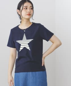 BEAMS HEART / スター フロッキー Ｔシャツ＜WOMEN＞