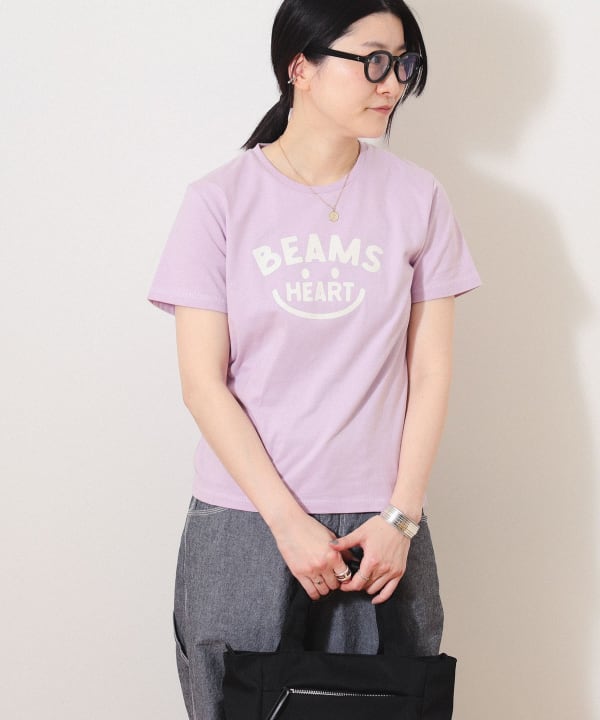 BEAMS HEART（ビームス ハート）BEAMS HEART / スマイル ロゴTシャツ