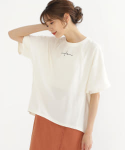 BEAMS HEART / シンプル 刺繍Tシャツ