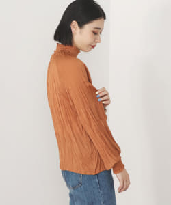 BEAMS HEART / シャーリング ブラウス