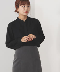 ▲BEAMS HEART / フロントレース ブラウス
